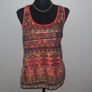 Multi color tank top